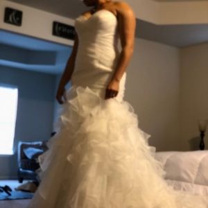 Organza Mermaid Wedding Dress